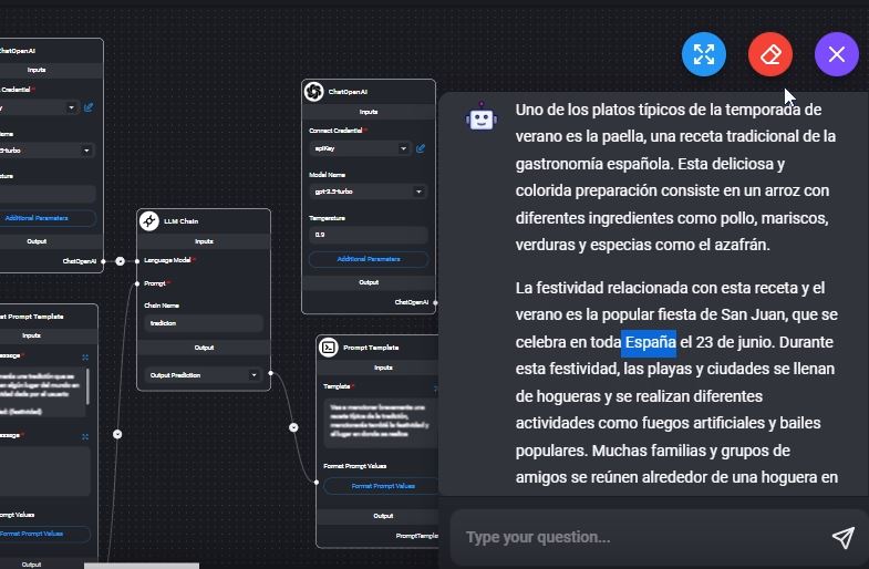 Imágen proyecto Chat con Archivos & de Prompt a JSON (AI)